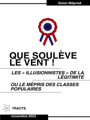 cover image of Que soulève le vent !